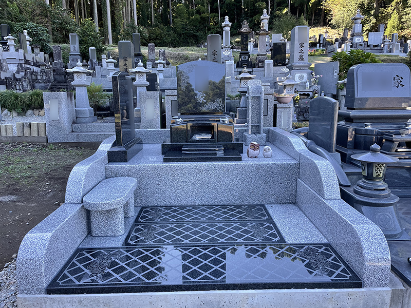 和洋型の墓